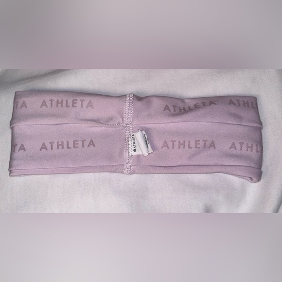 Athleta Twist Front Headband | One Size | Mauve Pink - Picture 4 of 4